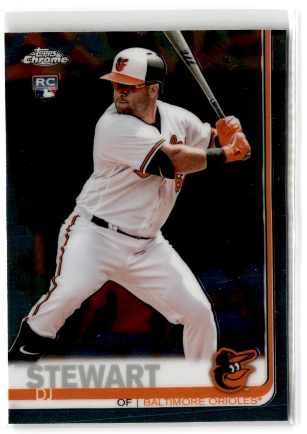 2019 Topps Chrome DJ Stewart #135