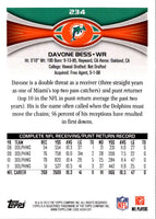 2012 Topps Davone Bess #234