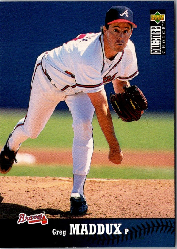 1997 Collector's Choice Atlanta Braves Greg Maddux #AB12