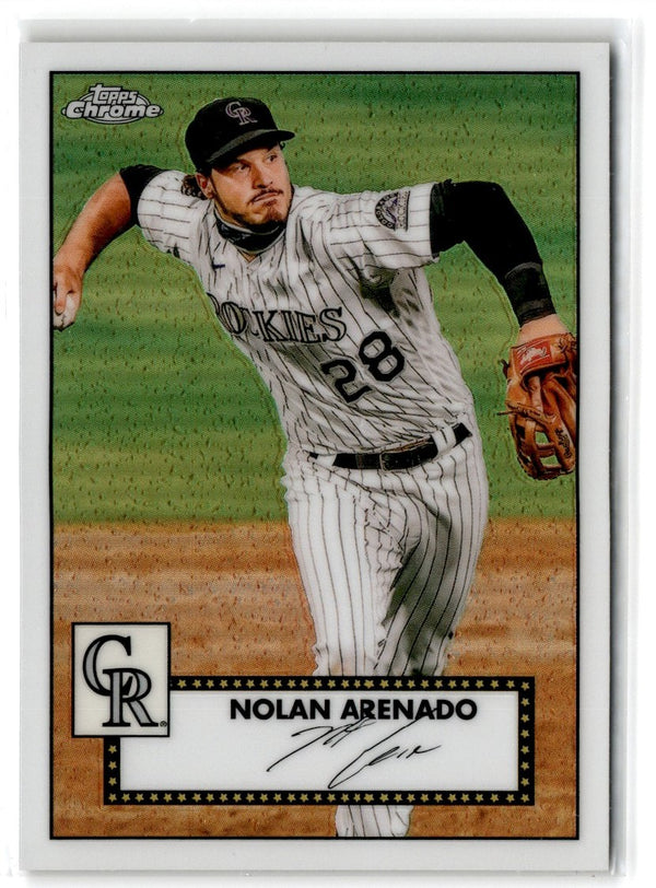 2021 Topps 1952 Redux Chrome Nolan Arenado #TC52-35