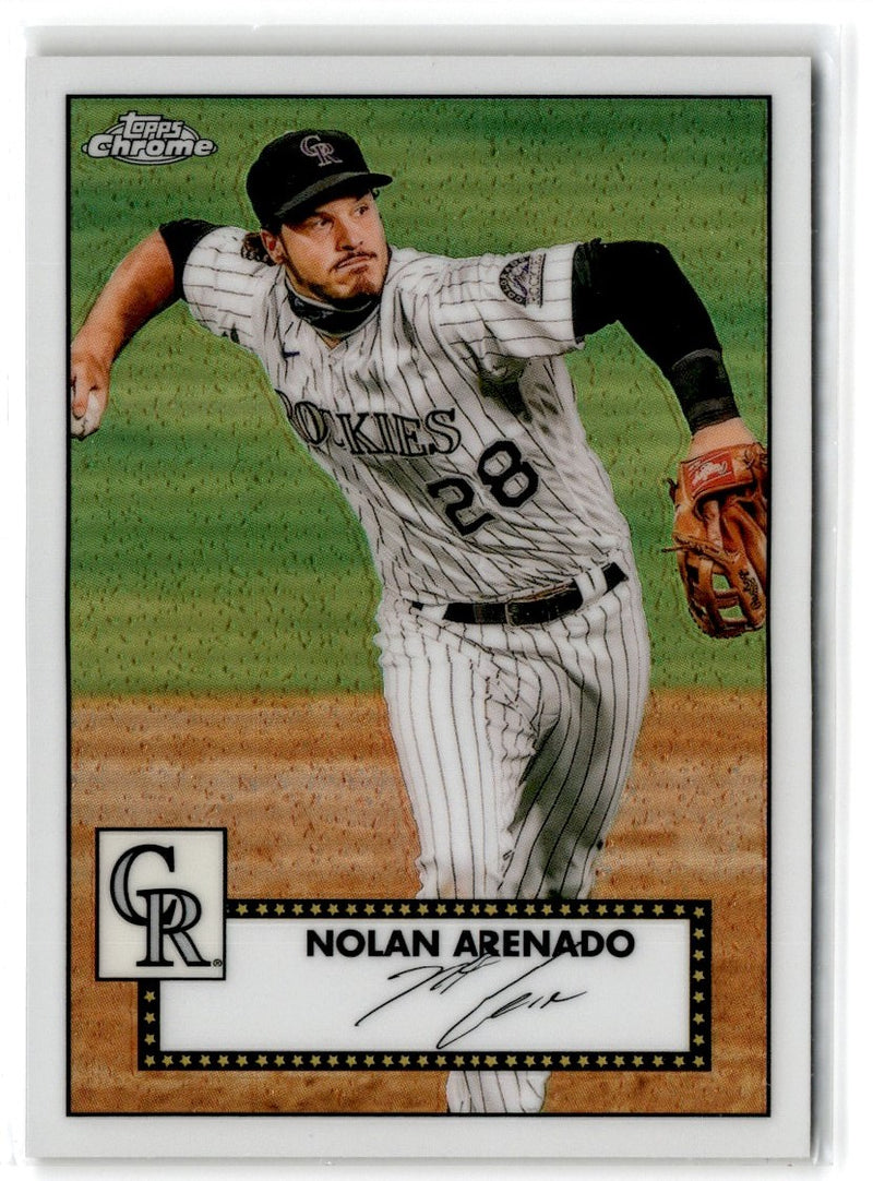 2021 Topps 1952 Redux Chrome Nolan Arenado