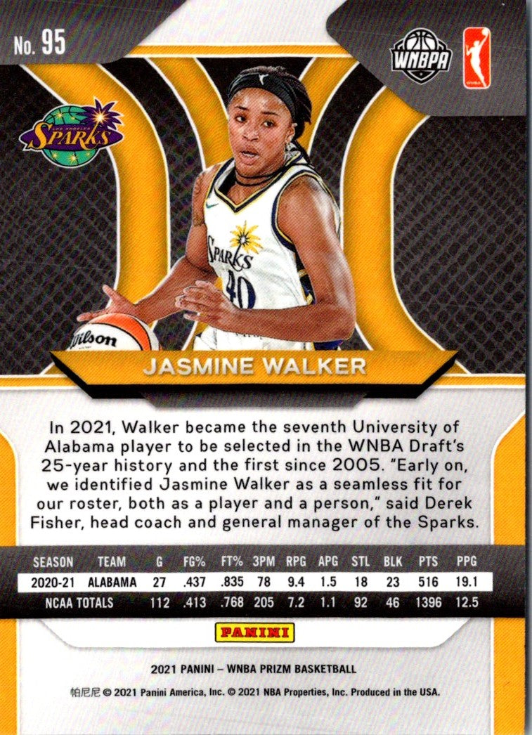 2021 Panini Prizm WNBA Jasmine Walker