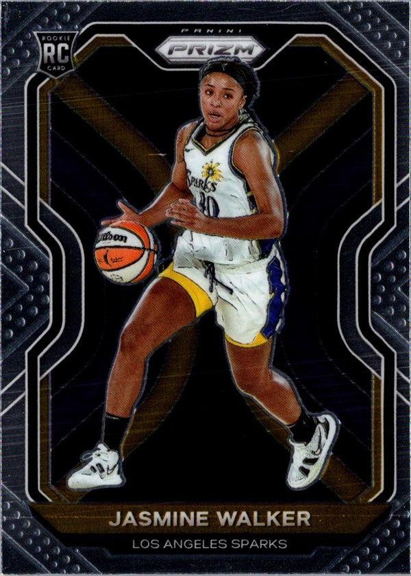 2021 Panini Prizm WNBA Jasmine Walker #95 Rookie