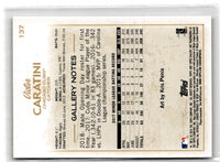 2018 Topps Gallery Victor Caratini #137 Rookie