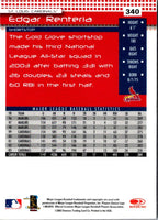 2004 Donruss Press Proofs Red Edgar Renteria #340