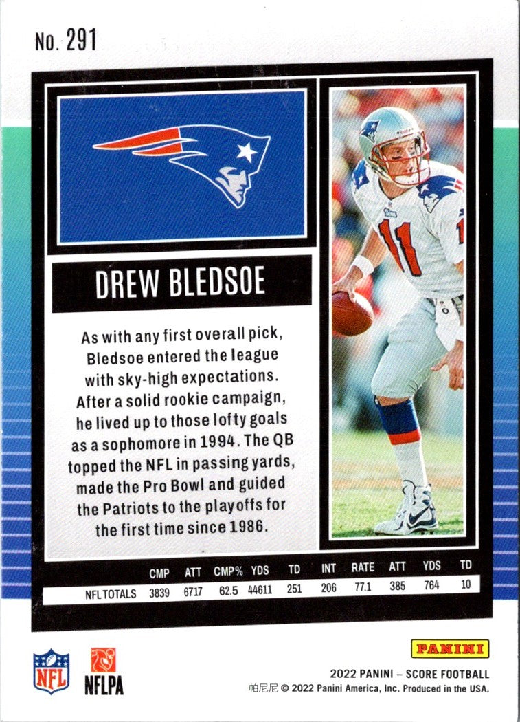 2022 Score Drew Bledsoe