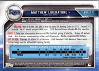 2019 Bowman Draft Chrome Matthew Liberatore #BDC-127