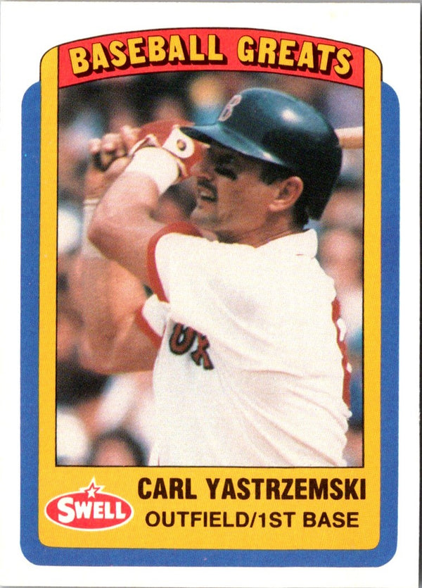 1990 Swell Baseball Greats Carl Yastrzemski #5