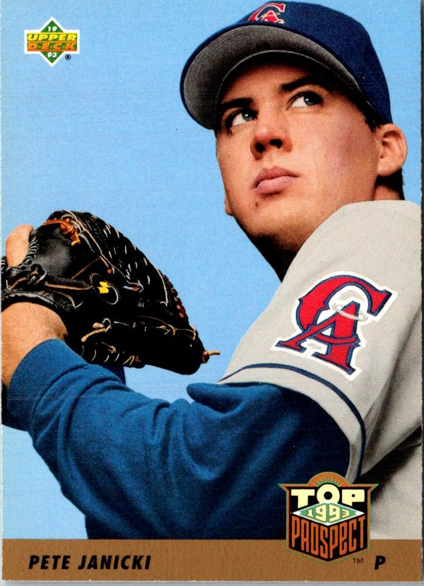 1993 Upper Deck Gold Hologram Pete Janicki #422