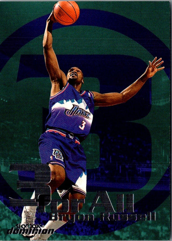 1999 SkyBox Dominion Bryon Russell #198