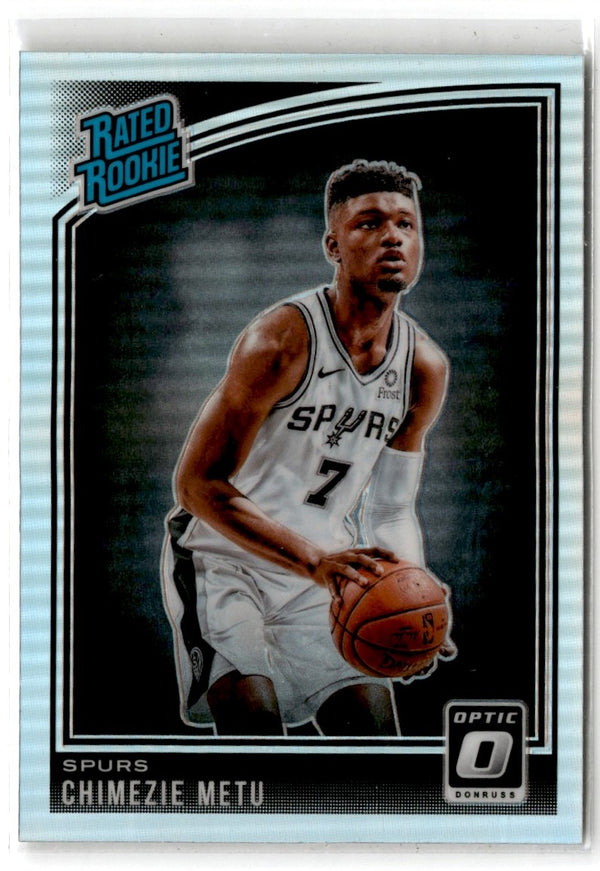 2018 Donruss Optic Holo Chimezie Metu #195