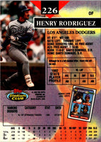 1993 Stadium Club Henry Rodriguez #226