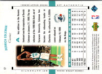 1998 SP Authentic Derrick Coleman #17