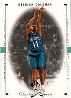 1998 SP Authentic Derrick Coleman #17