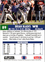 1993 SkyBox Impact Brian Blades #305