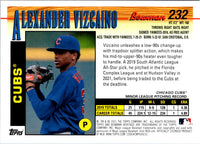 2021 Bowman Heritage Alexander Vizcaino #232