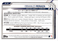2021 Bowman Prospects Oswald Peraza #BP-50