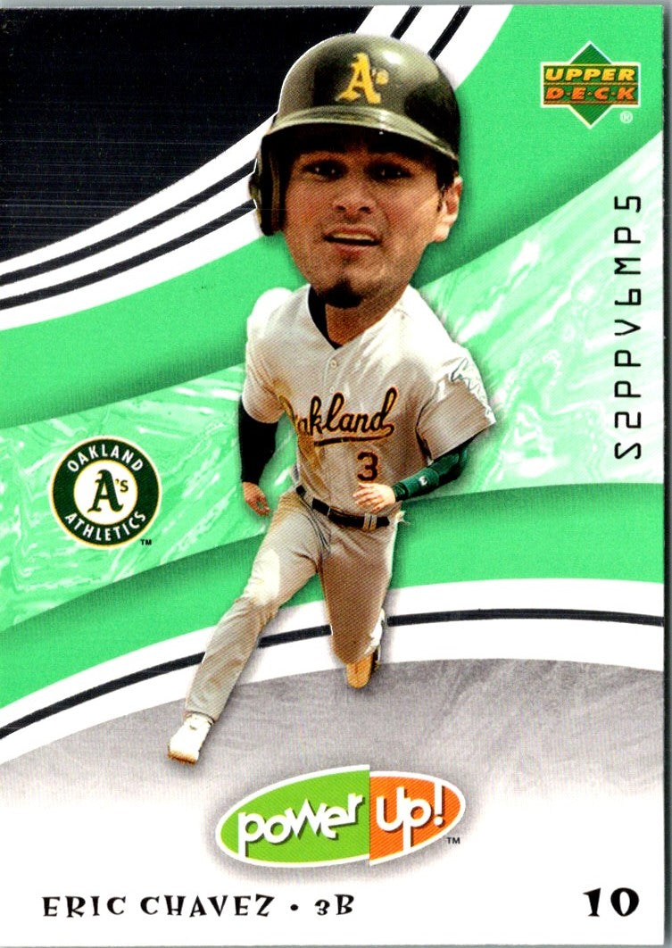 2004 Upper Deck Power Up Eric Chavez