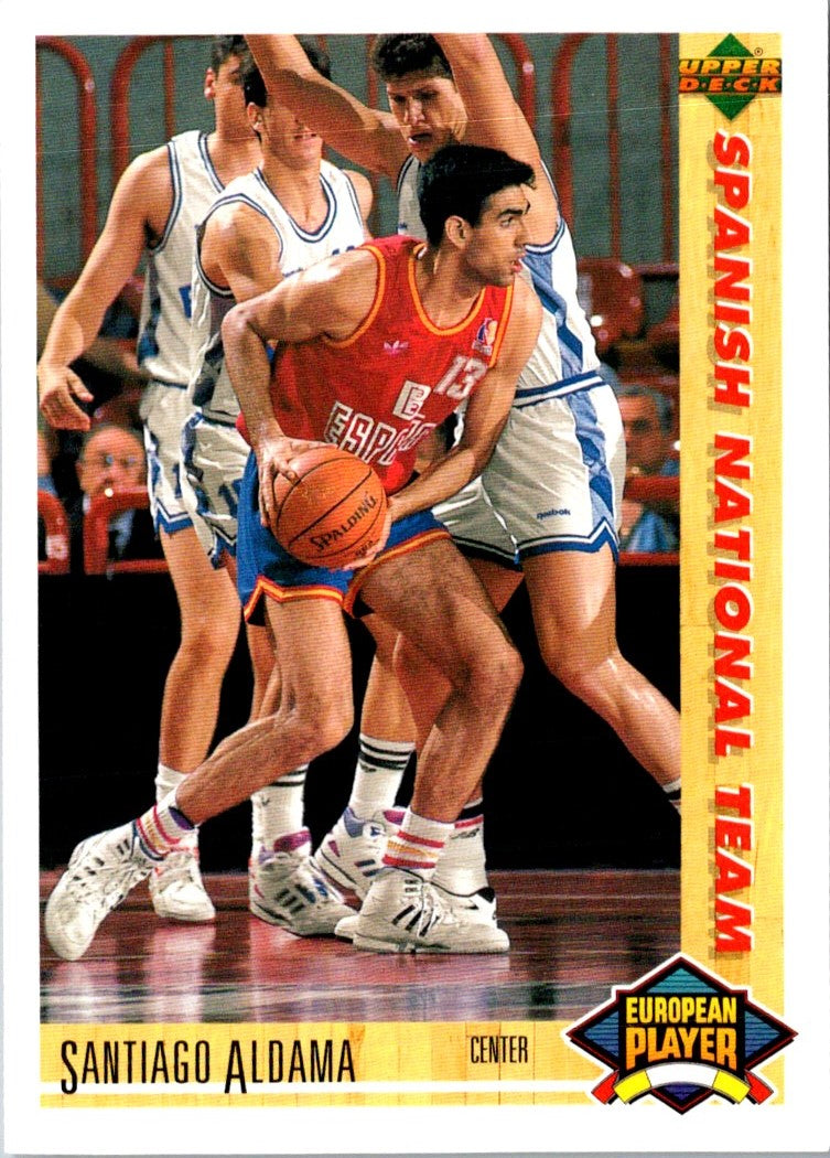 1991 Upper Deck International Spanish Santiago Aldama