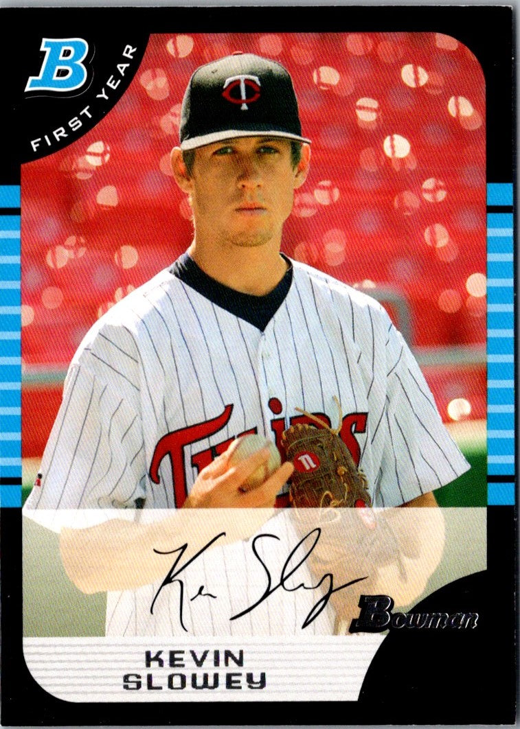 2005 Bowman Draft Picks & Prospects Kevin Slowey