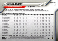 2020 Topps Opening Day Victor Robles #112