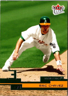 2002 Donruss Super Estrellas Nacion De Origen Eric Chavez #6