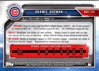 2019 Bowman Draft Chrome Aramis Ademan #BDC-124
