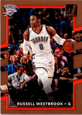 2017 Donruss Russell Westbrook #101