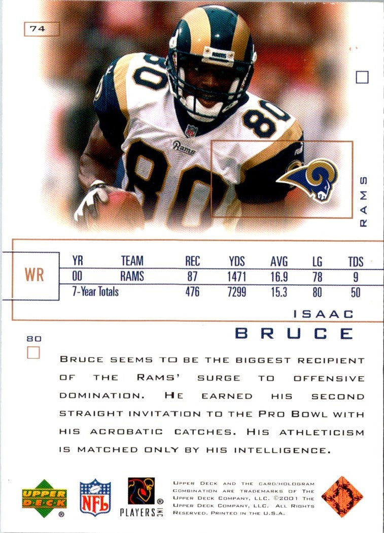 2001 Upper Deck Pros & Prospects Isaac Bruce