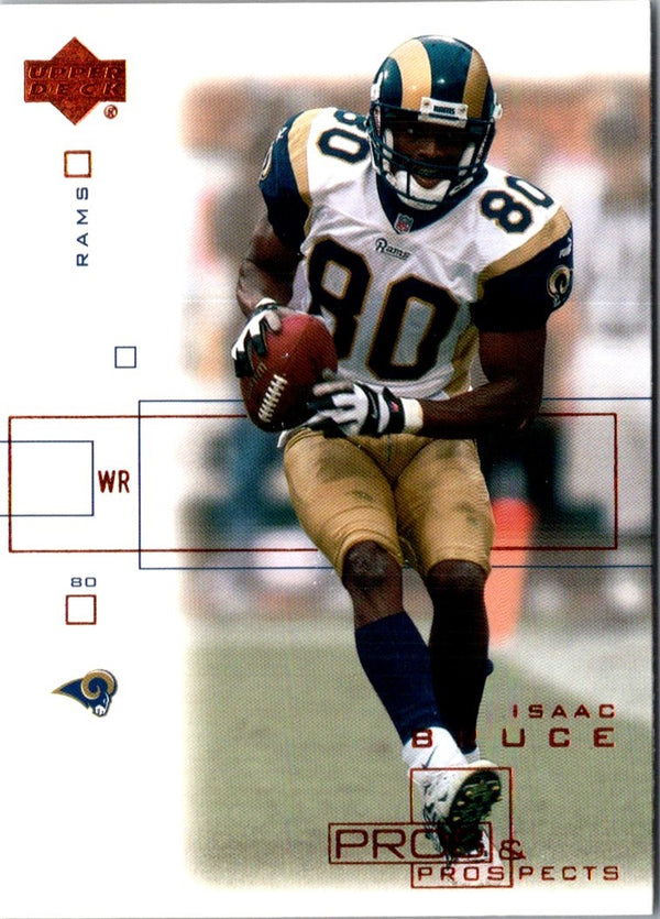 2001 Upper Deck Pros & Prospects Isaac Bruce #74