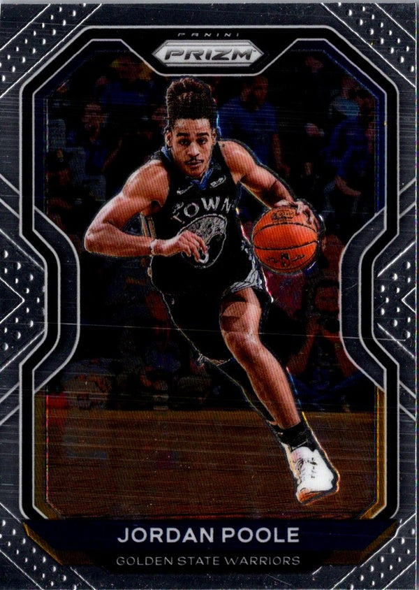 2020 Panini Prizm Prizms Jordan Poole #147