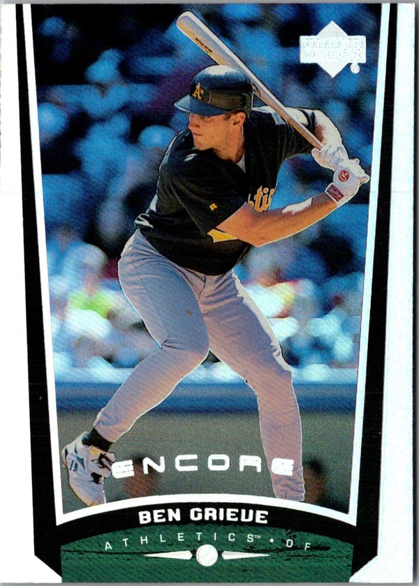 1999 Upper Deck Encore Ben Grieve #64