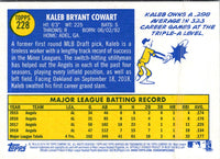 2019 Topps Heritage Kaleb Cowart #228