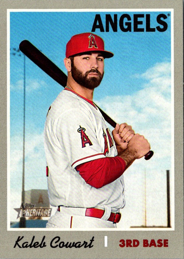 2019 Topps Heritage Kaleb Cowart #228