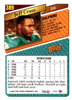 1993 Topps Jeff Cross #389
