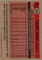 1981 Topps Geoff Zahn #363