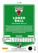 2021 Donruss Holo Red and Gold Laser Lonzo Ball