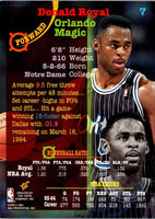 1994 Stadium Club Members Only Donald Royal #7