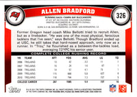 2011 Topps Allen Bradford #326 Rookie