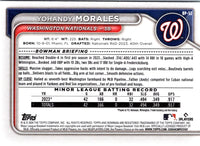 2024 Bowman Prospects Yohandy Morales #BP-52