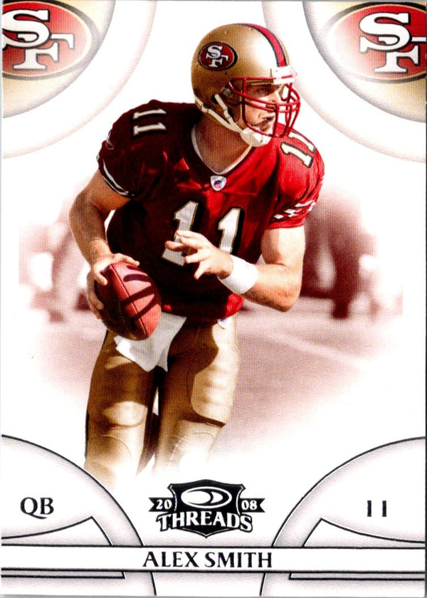 2008 Donruss Threads Alex Smith #120