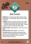 1992 Studio Jose Canseco