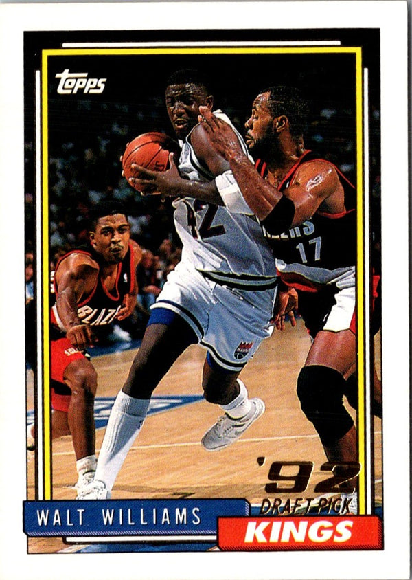 1992 Topps Gold Walt Williams #302