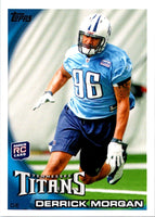 2010 Topps Derrick Morgan #362 Rookie