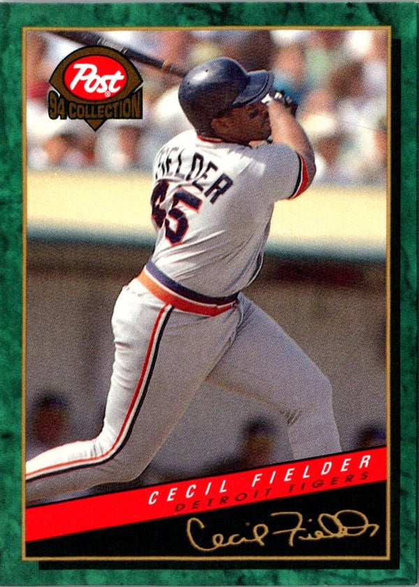 1994 Post Cereal Cecil Fielder #17