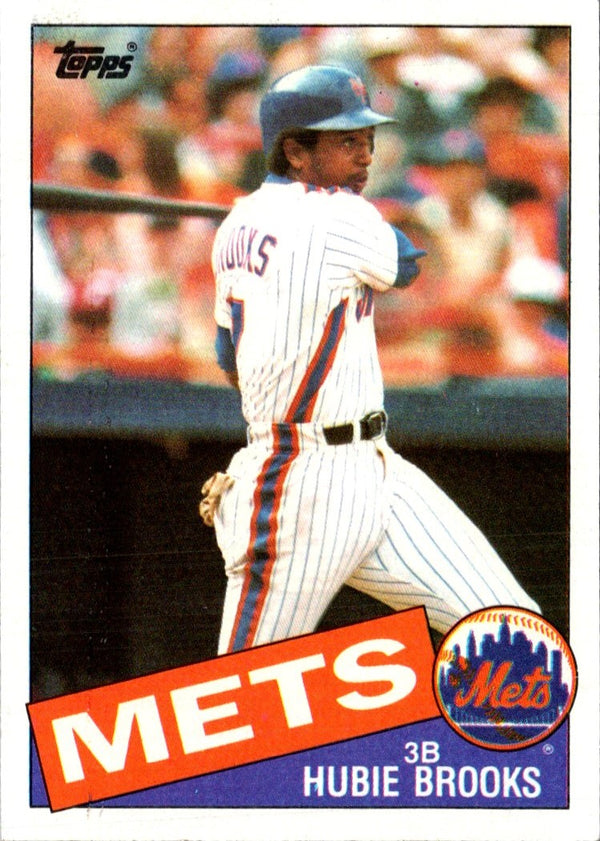 1985 Topps Hubie Brooks #222