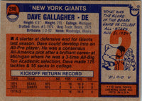 1976 Topps Dave Gallagher #296