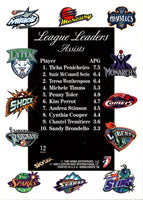 1999 Hoops WNBA Ticha Penicheiro/Suzie McConnell Serio/Teresa Weatherspoon/Michele Timms #12