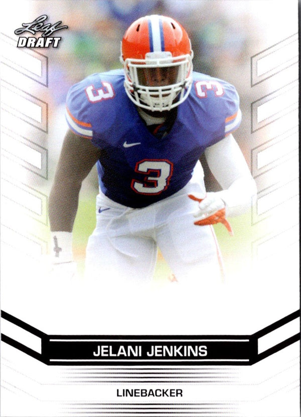 2013 Leaf Draft Jelani Jenkins #90