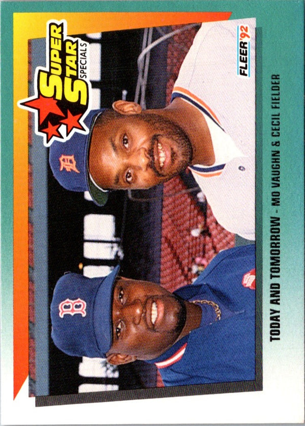 1992 Fleer Mo Vaughn/Cecil Fielder #705